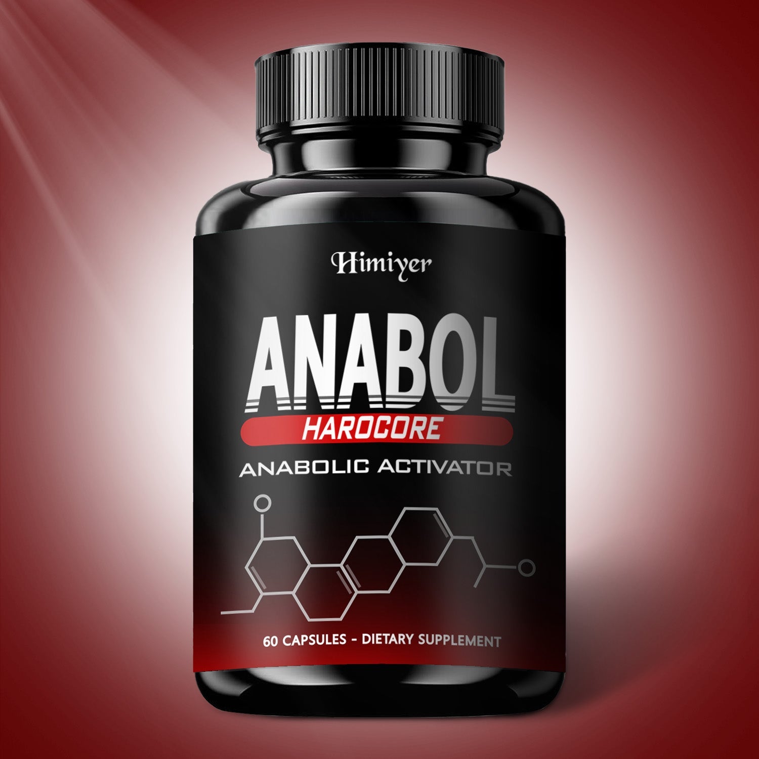 Muscle support capsules alongside a training and nutrition routine