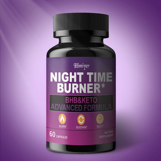 Nighttime wellness capsules for an evening supplement routine