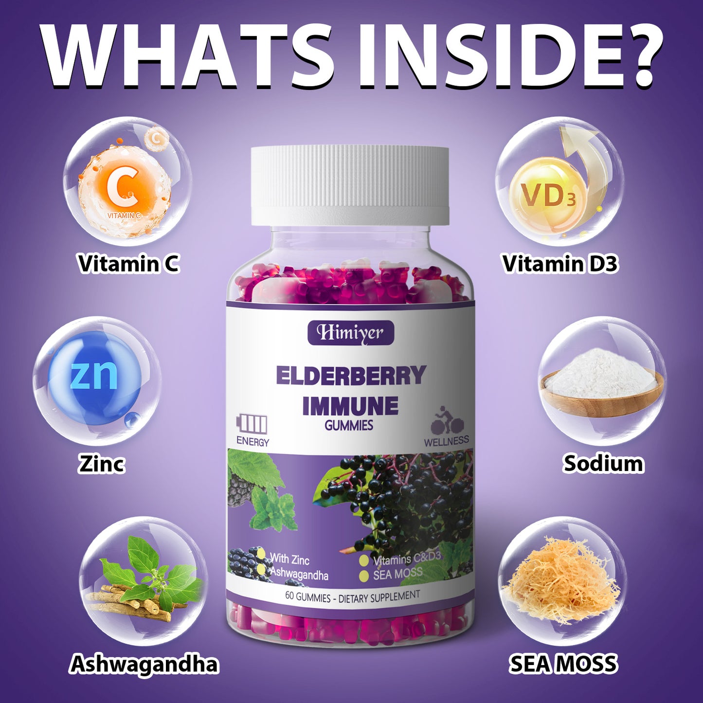 Elderberry Immune Gummies