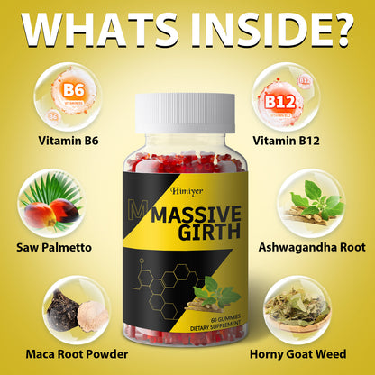 Massive Girth Gummies[New]